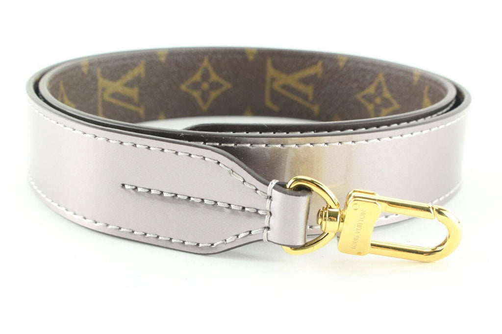 Louis Vuitton Reversible Vernis Monogram Strap Shoulder Bandouliere 1LU0224 Louis Vuitton Reversible Vernis Monogram Strap Shoulder Bandouliere 1LU0224