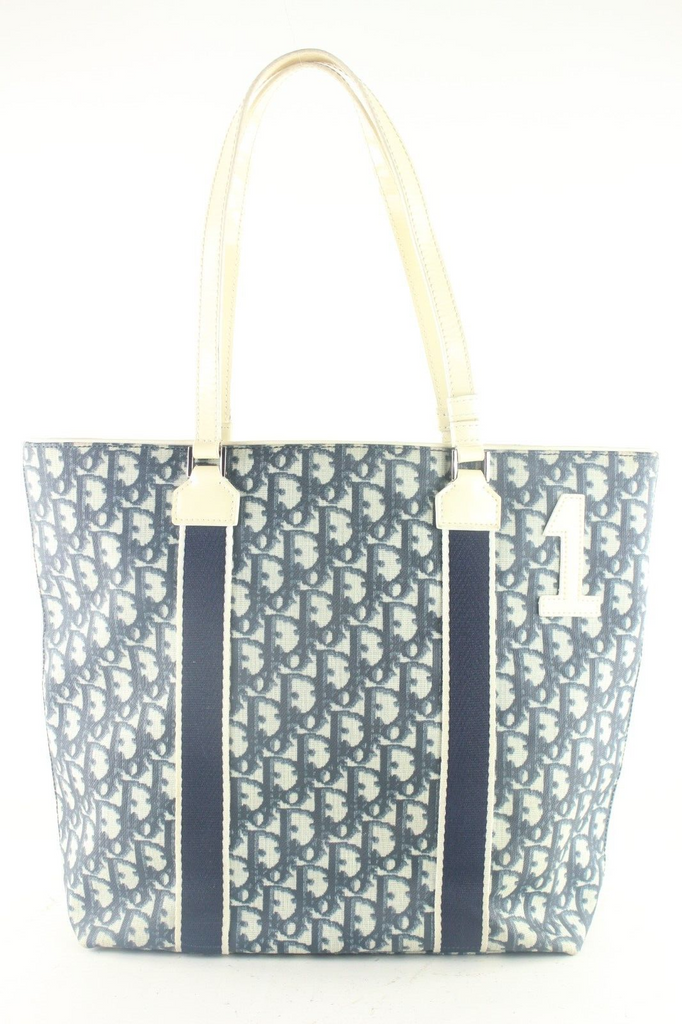 Dior Blue Monogram Trotter No. 1 Shopper Tote 3DD920K Dior Blue Monogram Trotter No. 1 Shopper Tote 3DD920K