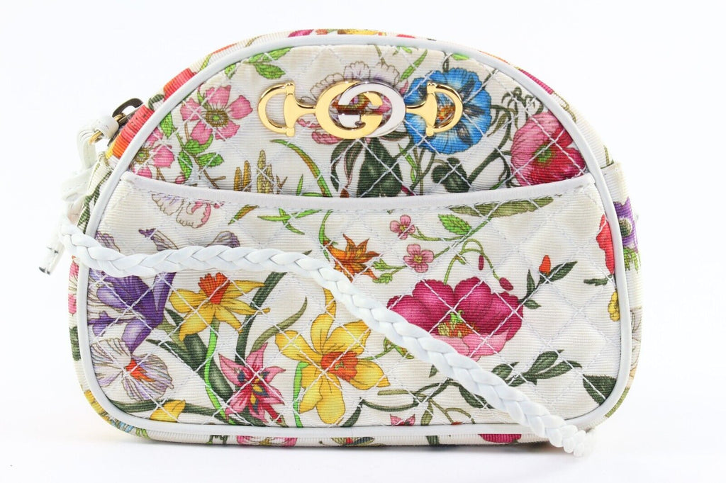 GUCCI Quilted Floral Trapuntata Crossbody 4GK0104K GUCCI Quilted Floral Trapuntata Crossbody 4GK0104K