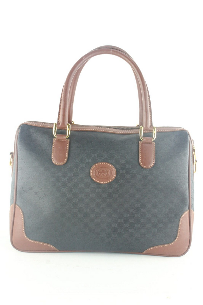 Gucci Rare Black x Brown 2way Square Boston 4GK1012K Gucci Rare Black x Brown 2way Square Boston 4GK1012K