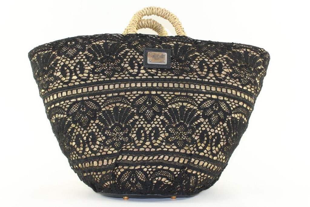 DOLCE & GABBANA Lace Rope Tote 5DG1226K DOLCE & GABBANA Lace Rope Tote 5DG1226K