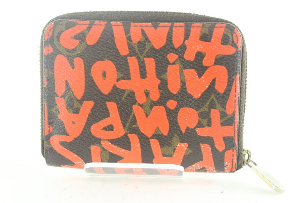Louis Vuitton Stephen Sprouse Orange Graffiti Zippy Coin Wallet 5LK720K Louis Vuitton Stephen Sprouse Orange Graffiti Zippy Coin Wallet 5LK720K