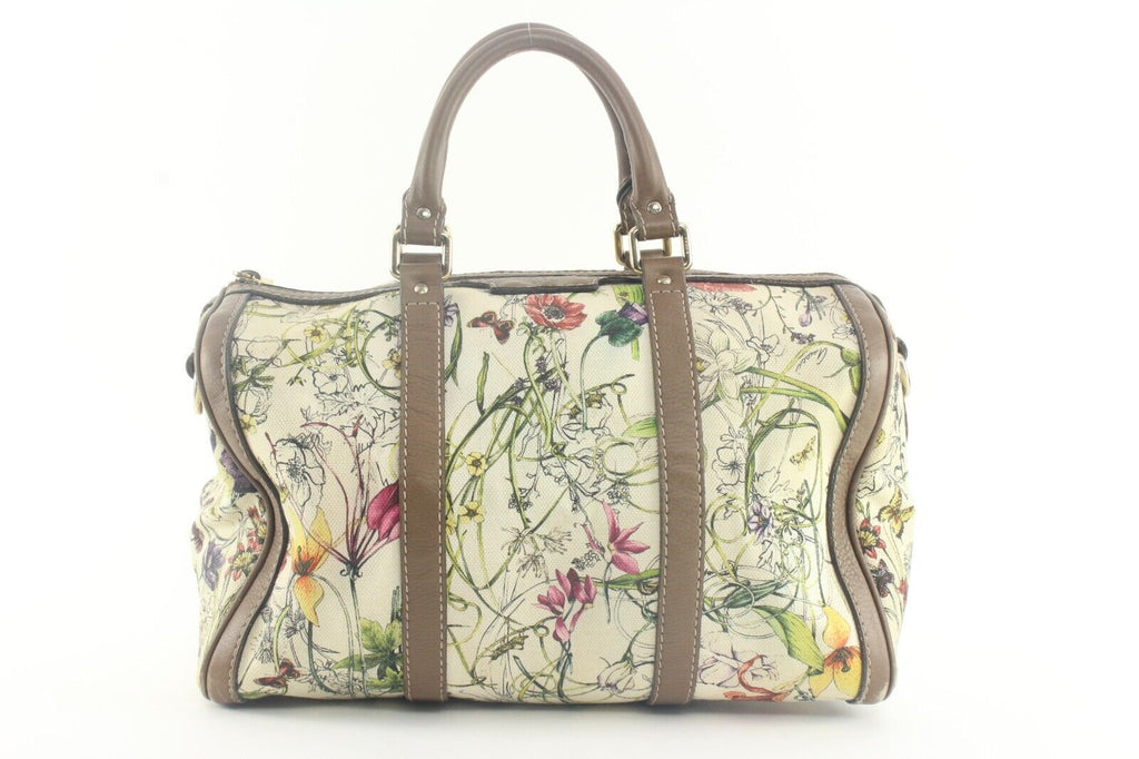 Gucci Floral Joy Boston Bag Flower Flora 9GK1121K Gucci Floral Joy Boston Bag Flower Flora 9GK1121K