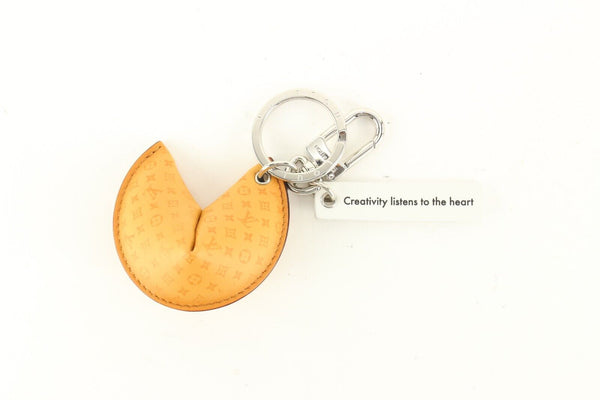 Unbranded, Accessories, 2392hmtt Monogram Fortune Cookie Charm Key Holder  Box Bag Included New