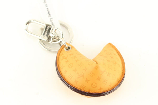 Unbranded, Accessories, 2392hmtt Monogram Fortune Cookie Charm Key Holder  Box Bag Included New