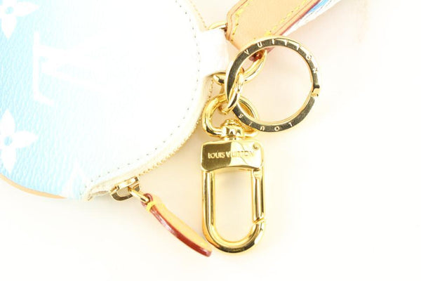 Louis Vuitton Multipochette Lanyard Key Holder in Silver