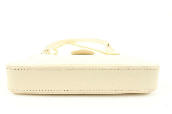Louis Vuitton Cream Monogram Empreinte Easy Pouch on Strap Crossbody  1LV1114a For Sale at 1stDibs