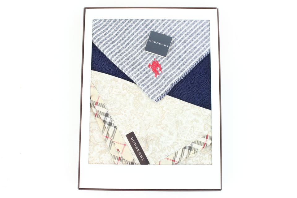 Burberry Nova Check Double Twin Towel Box Set 230565 Burberry Nova Check Double Twin Towel Box Set 230565