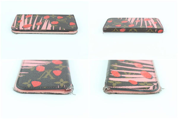Louis Vuitton Brown Pink Limited Edition Sugar Poppy Monogram Canvas Jungle  Print Iphone 6 Case Tech Accessory – MISLUX