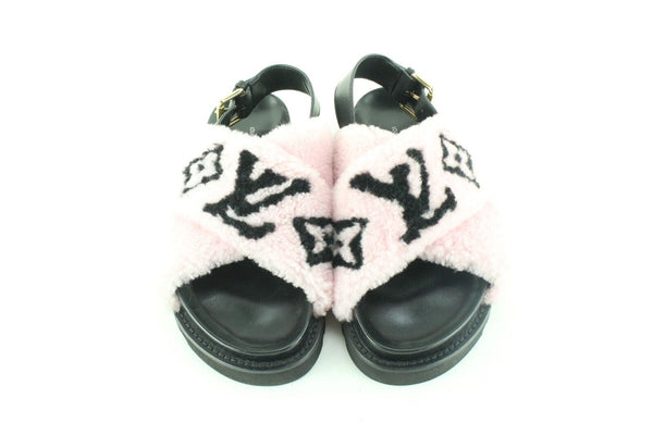 Sandal Louis Vuitton Pink size 39 EU in Rubber - 31974477