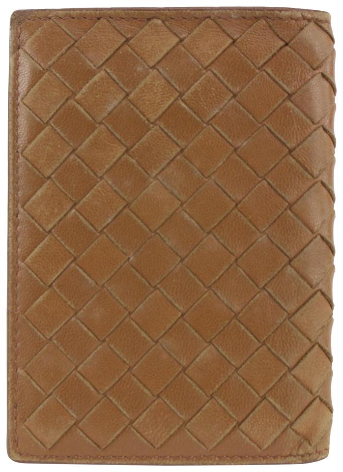 Bottega Veneta Brown Intrecciato Weave Leather card Holder Wallet 128bv45 Bottega Veneta Brown Intrecciato Weave Leather card Holder Wallet 128bv45
