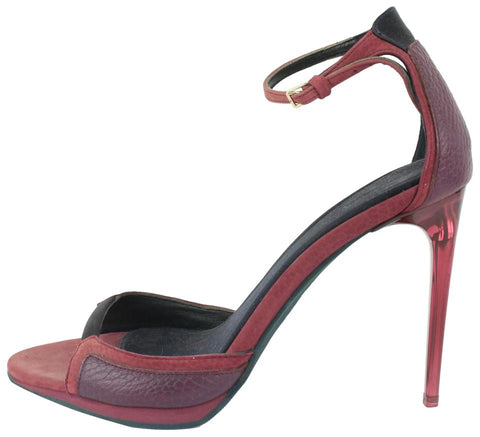 Burberry Bordeaux Berry Larkspur Platform 220bur714