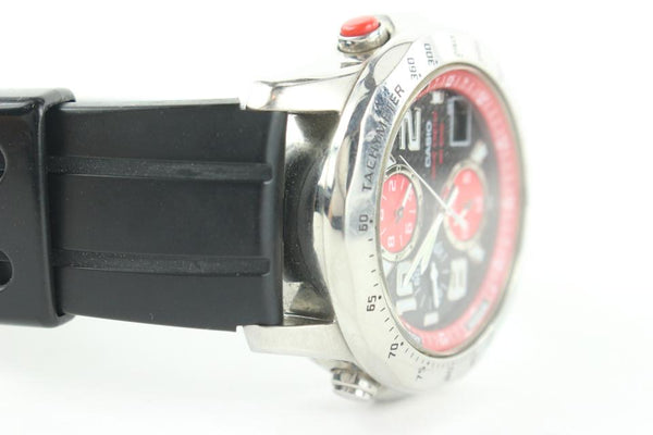 det kan analysere matematiker Casio Men's Black x Red WVQ-550 Edifice Waveceptor Watch 94ca127 –  Bagriculture