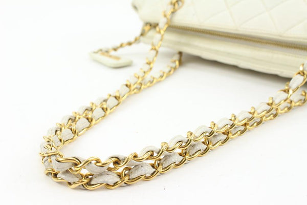 Gold 'CC' Luggage Tag Necklace