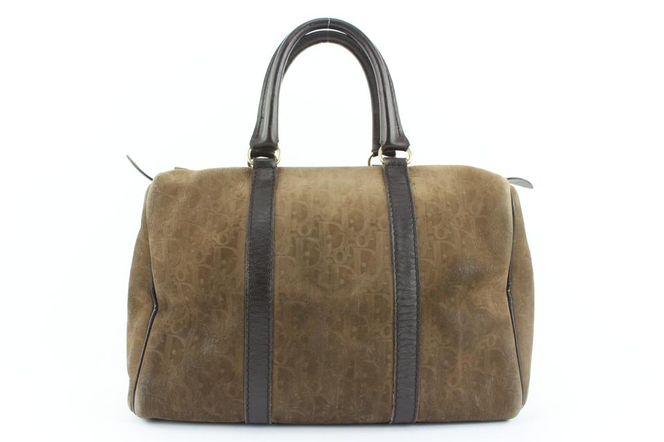 Dior Embossed Suede Monogram Trotter Boston Bag 712da323 Dior Embossed Suede Monogram Trotter Boston Bag 712da323