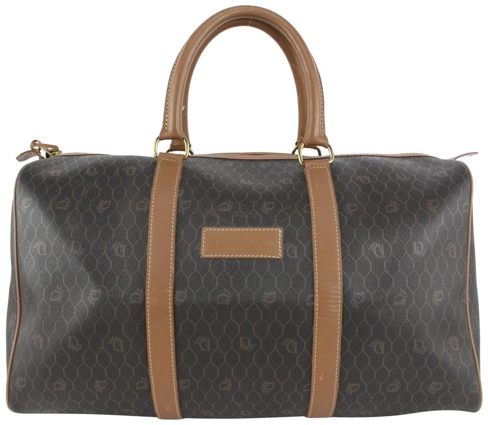 Dior Black Monogram Trotter Boston Duffle Bag 112d22 Dior Black Monogram Trotter Boston Duffle Bag 112d22