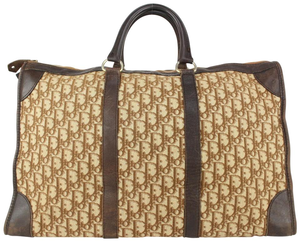 Dior Brown Monogram Trotter Luggage Briefcase Suitcase Duffle 820da94 Dior Brown Monogram Trotter Luggage Briefcase Suitcase Duffle 820da94