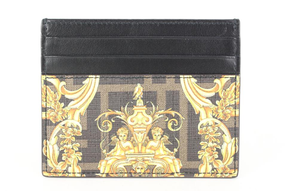 Fendi x Versace Fendace Card Holder Wallet Case 91v516s Fendi x Versace Fendace Card Holder Wallet Case 91v516s