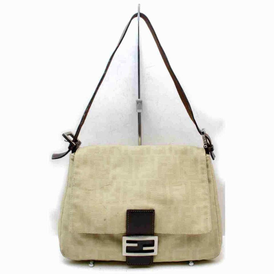 Fendi Monogram Beige FF Zucca Mama Forever Flap 858951 Fendi Monogram Beige FF Zucca Mama Forever Flap 858951