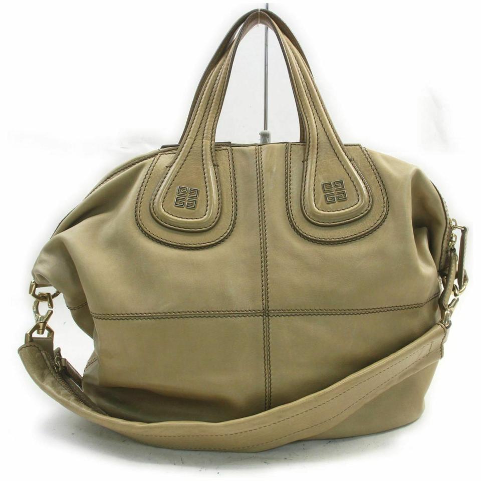 Givenchy Light Brown Beige Tan Nightingale 2way 861187 Givenchy Light Brown Beige Tan Nightingale 2way 861187