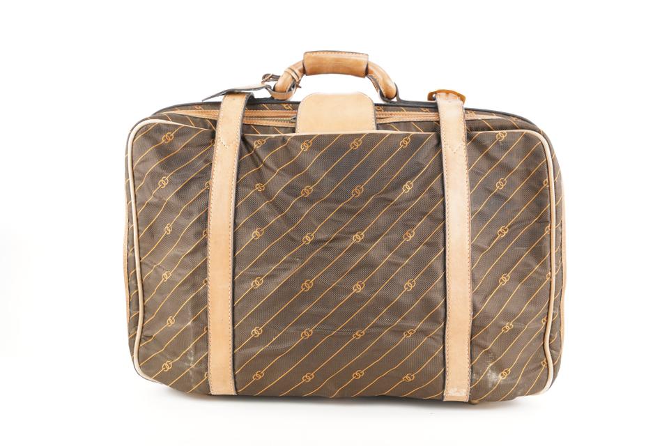 Gucci Monogram GG Stripe Luggage Suitcase 260ggs216 Gucci Monogram GG Stripe Luggage Suitcase 260ggs216