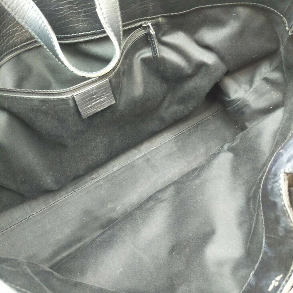 Gucci Black Monogram GG Tote Bag 863381, Size: One Size