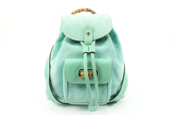 Gucci Bamboo Backpack Green Gucci Backpack Gucci Bamboo Tassle