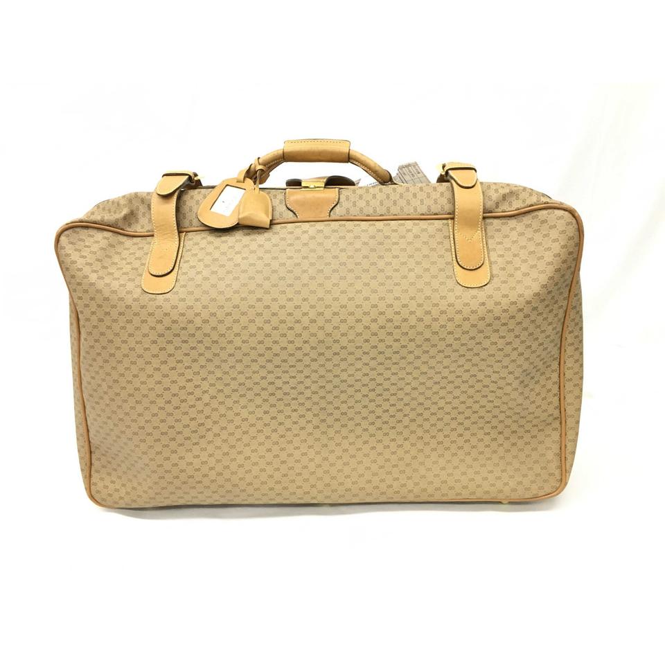 Gucci Large Micro GG Suitcase Luggage Bag 2g62 Gucci Large Micro GG Suitcase Luggage Bag 2g62