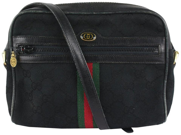 Vintage Authentic Gucci Doctor Bag / Cross Body Bag – Webbed GG