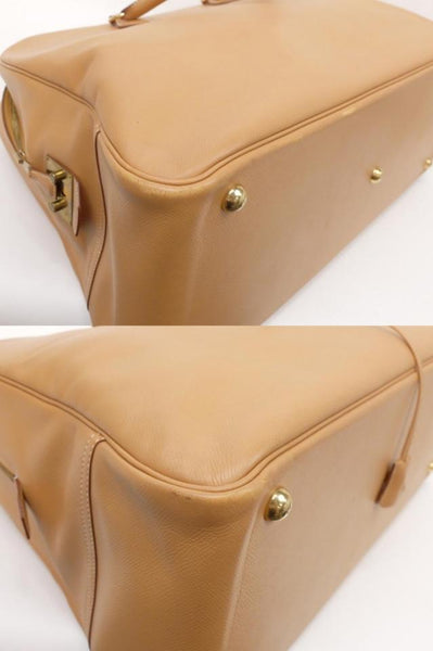 Hermès Gold Samplon Travel Boston Duffle Bag 236797 – Bagriculture