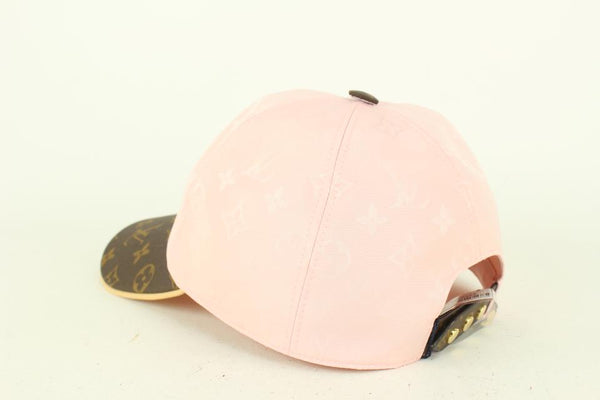 Louis Vuitton Large Pink Monogram Wild At Hear Cap Ou Pas Baseball Hat  Leather ref.347705 - Joli Closet