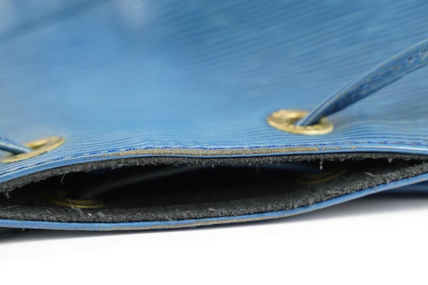Louis Vuitton, Bags, Authentic Lv Noe In Toledo Blue Epi Leatherpetite