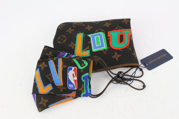 Louis Vuitton NBA Monogram Mask and Bandana Set 34lvs722 – Bagriculture