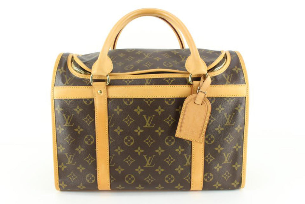 Louis Vuitton Monogram Sac Chien 40 Dog Carrier Pet Bag  51lz815s Louis Vuitton Monogram Sac Chien 40 Dog Carrier Pet Bag  51lz815s