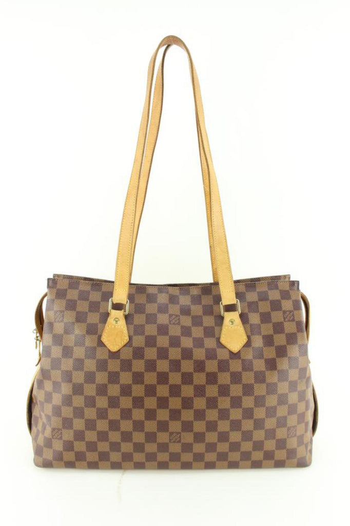 Louis Vuitton Damier Ebene Columbine Zip Shoulder Bag 5lz68s Louis Vuitton Damier Ebene Columbine Zip Shoulder Bag 5lz68s