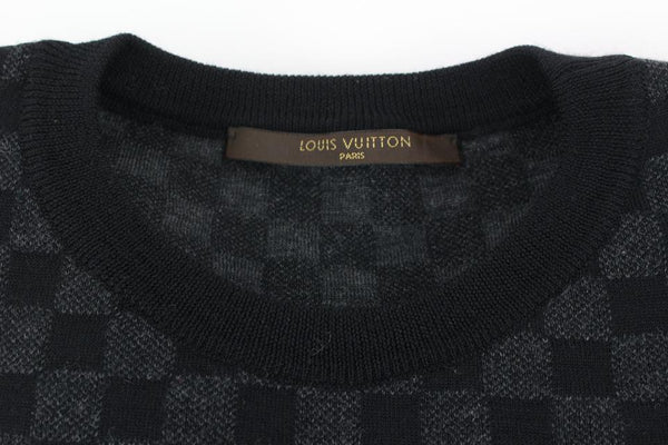Louis Vuitton Ultra Rare Boys Size 8 Damier Graphite Sweater