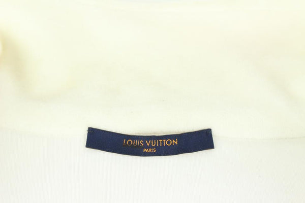 Louis Vuitton Sz L Virgil Plain Rainbow Runway Monogram Velour Zip Sweatshirt 92