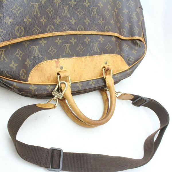 387. Louis Vuitton Monogram Alize 2 Poches Weekend Travel Bag