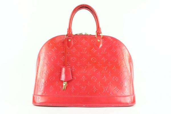 Louis Vuitton Alma GM Red Epi Leather