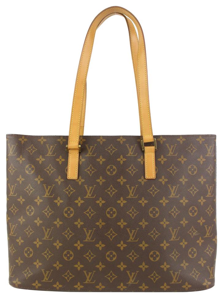 Louis Vuitton Monogram Luco Zip Tote Bag 914lv47 Louis Vuitton Monogram Luco Zip Tote Bag 914lv47
