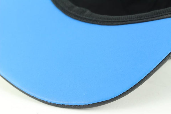Louis Vuitton 21FW Black x Blue Leather Damier Infini Baseball Cap Hat  ref.484362 - Joli Closet