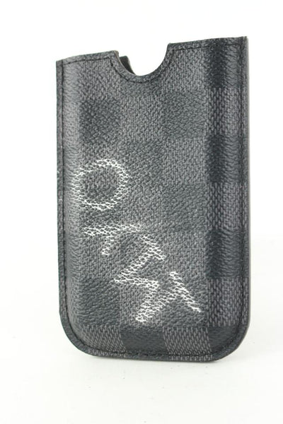 Louis Vuitton Damier Graphite iPhone Case **3125 (Hotstamped GMH