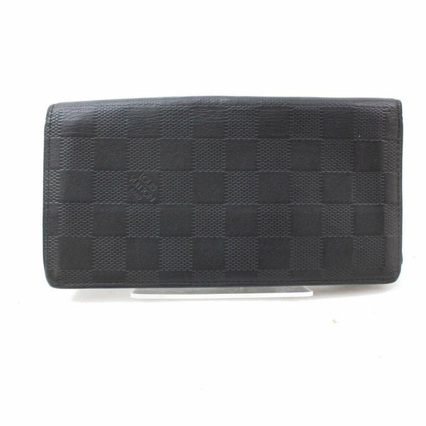 Louis Vuitton Black Damier Infini Leather Brazza Wallet