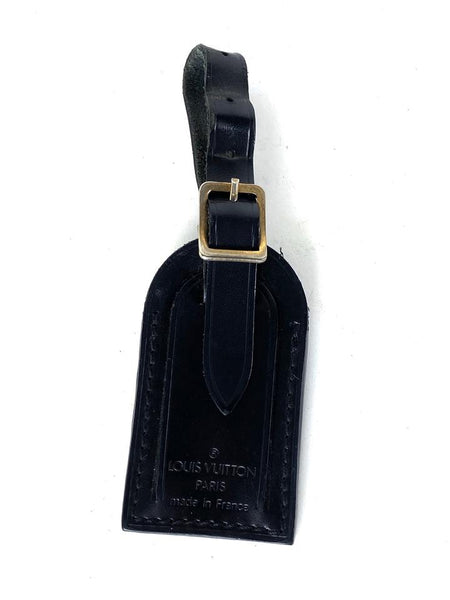 Louis Vuitton Leather Luggage Tag (SHF-6B2caV) – LuxeDH