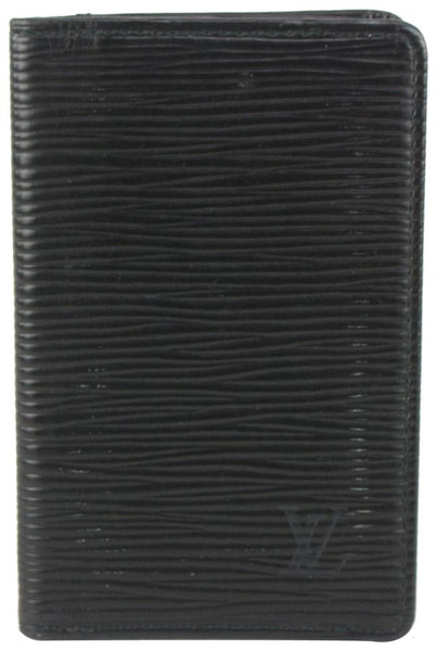 Leather wallet Louis Vuitton Black in Leather - 31630864