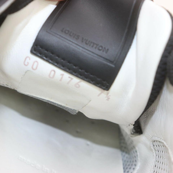 Louis Vuitton LV 7.5 men's 8.5 US Black Damier Fastlane Sneakers Suede  ref.326227 - Joli Closet
