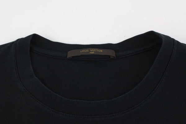 Vuitton – Men\'s T-Shirt XXL Black Louis 1116lv36 Bagriculture Rope Flock