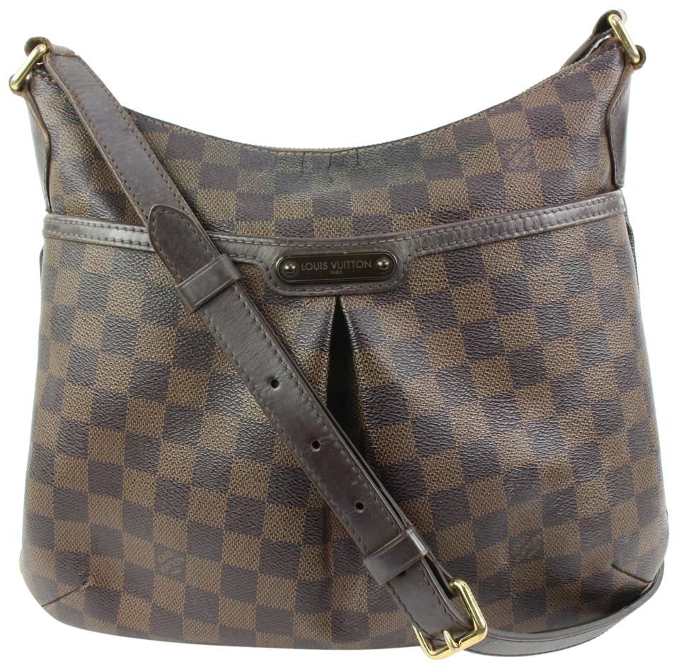 Louis Vuitton Damier Ebene Bloomsbury PM Crossbody Messenger 3L75a Louis Vuitton Damier Ebene Bloomsbury PM Crossbody Messenger 3L75a