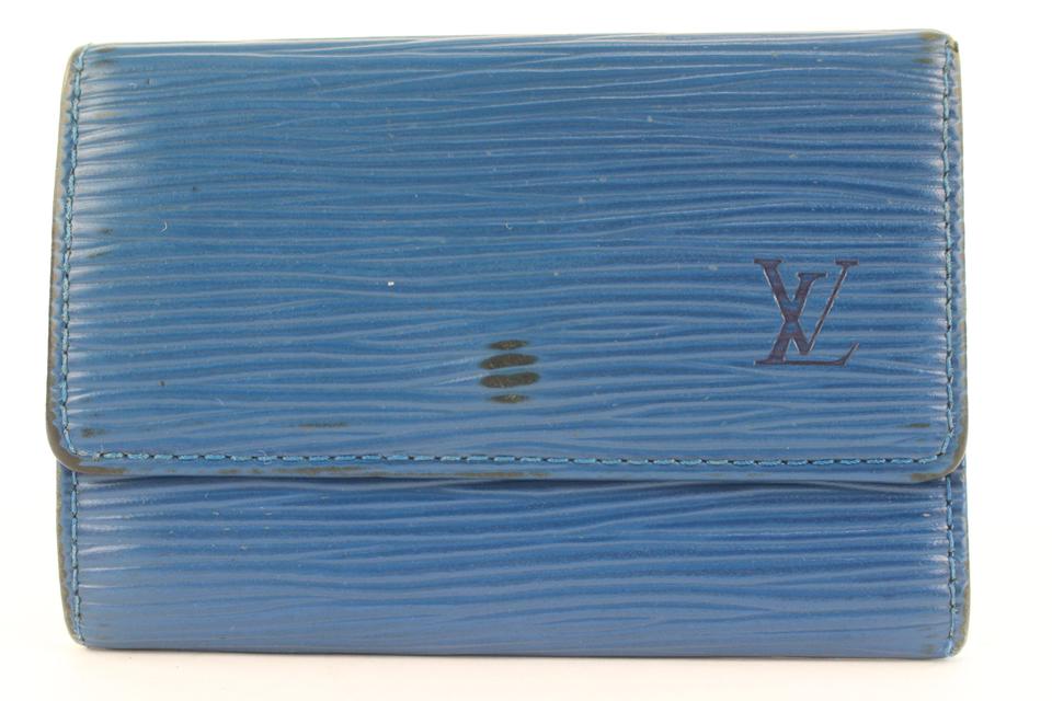 Louis Vuitton Blue Epi Leather Toledo Multicles 6 Key Holder 8lk0128 Louis Vuitton Blue Epi Leather Toledo Multicles 6 Key Holder 8lk0128