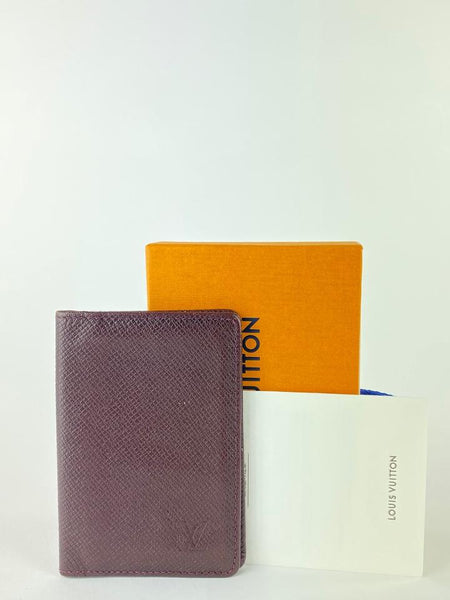 Louis Vuitton Pocket Organizer Orange for Men